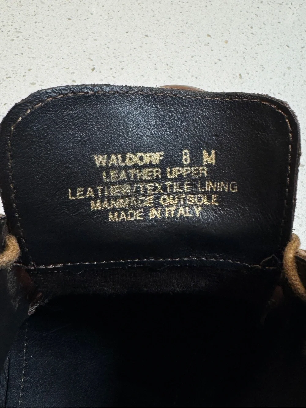 To Boot New York Adam Derrick Waldorf Tan Brown Leather Chukka Boots Italy 8 M